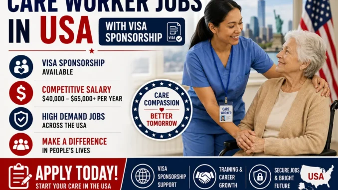 Care Worker Jobs in USA