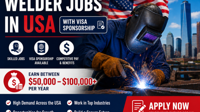 welder jobs in USA